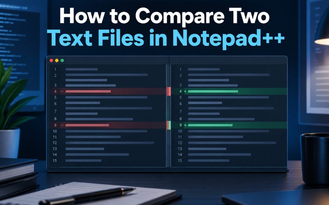 How to Compare Two Text Files in Notepad++: Complete Step-by-Step Guide